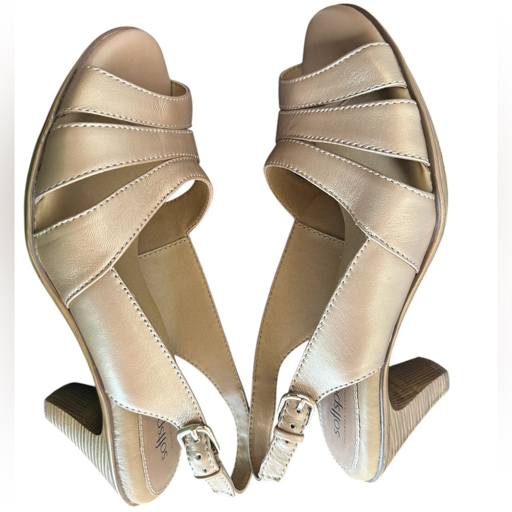 Women's Softspots Neima Soft Spots Almond Dynasty Calf, Beige, Size 9WW